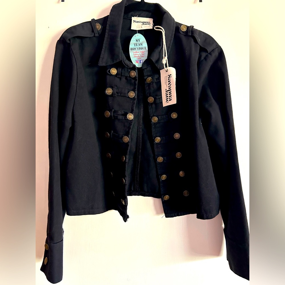 Brand New Savannah Jane cropped denim Jacket